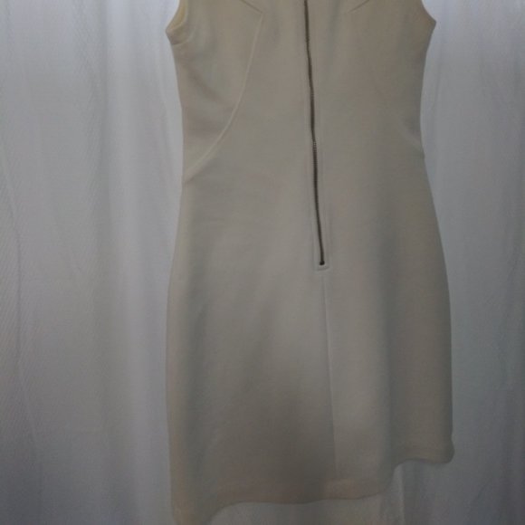 Ivory zip up back Laundry Dress - Picture 4 of 4